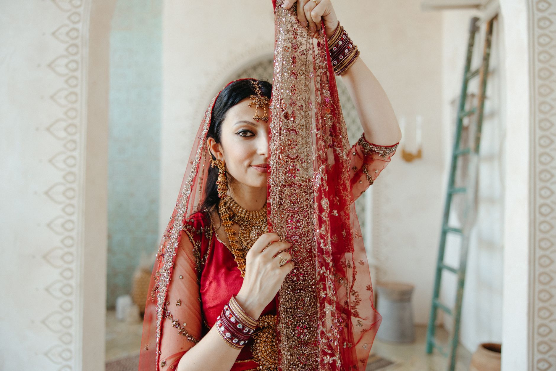 David's Bridal Indian bridalwear